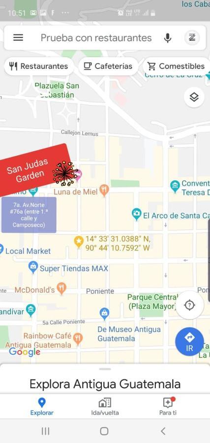 Hotel San Judas Tadeo Garden アンティグア・グアテマラ エクステリア 写真